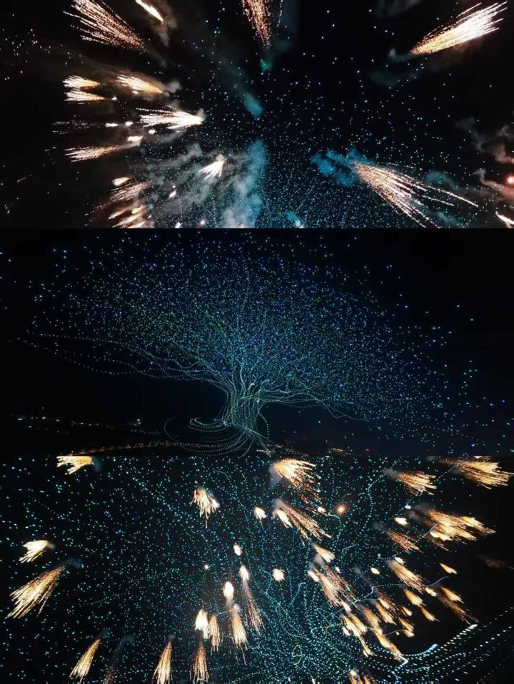 吉尼斯世界纪录官方飞手 画面