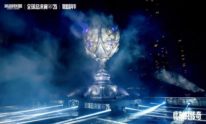 英雄联盟 WORLDS 全球总决赛 画面